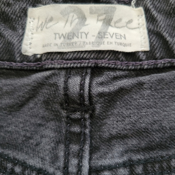 Free People Women's Wide-Leg Button-Fly Jeans Size 27 Inseam 28 Leg Openings 21 - Picture 9 of 9